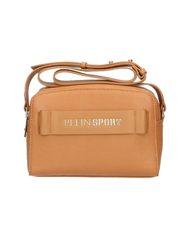 Plein Sport Logo Double-Zip  Crossbody Bag Iconic Handbags At Unbeatable Prices