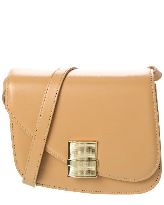 Ferragamo Fiamma Small Leather Crossbody Fashionable Handbags, Limited-Time Deals