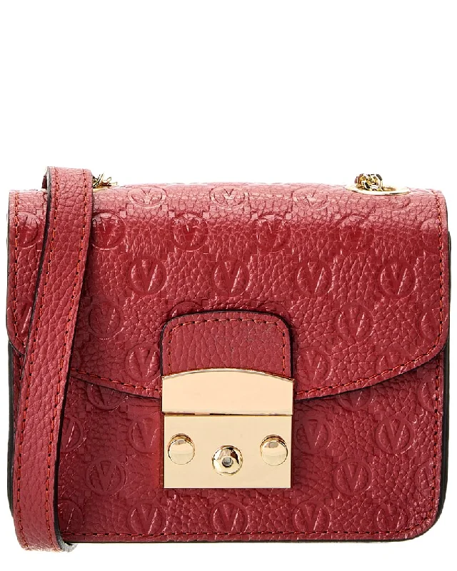 Valentino By Mario Valentino Bijou Dollaro Monogram Leather Crossbody Affordable Elegance, Grab Yours Now Valentino By Mario Valentino Bijou Dollaro Monogram Leather Crossbody Affordable Elegance, Grab Yours Now