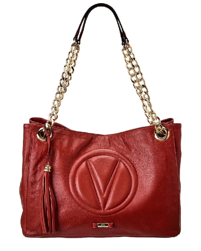 Valentino By Mario Valentino Kai Lavoro Leather Crossbody Stylish Totes, Special Discounts Valentino By Mario Valentino Kai Lavoro Leather Crossbody Stylish Totes, Special Discounts