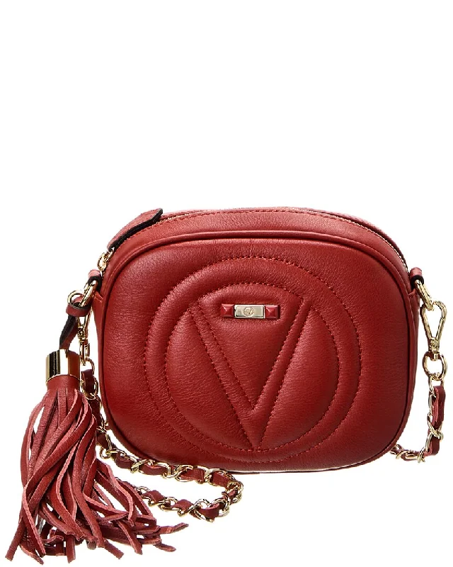 Valentino By Mario Valentino Nina Signature Leather Crossbody Timeless Bags, Flash Sale Valentino By Mario Valentino Nina Signature Leather Crossbody Timeless Bags, Flash Sale