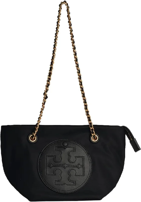 Tory Burch Women's Ella Small Chain Crossbody, Black