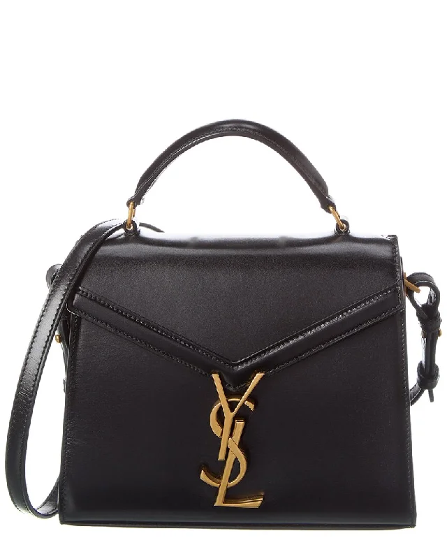 Saint Laurent Cassandra Mini Leather Shoulder Bag Must-Have Bags, Big Discounts