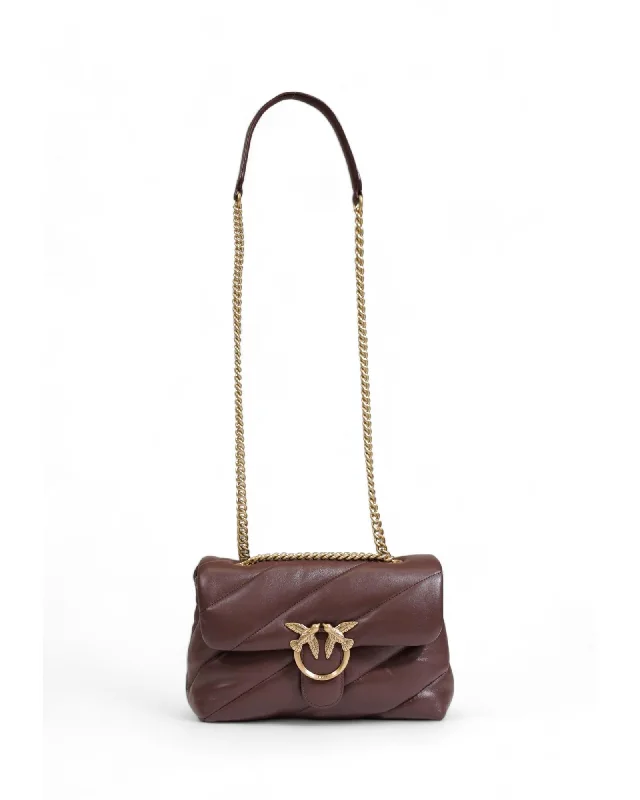 Pinko  Love Bag Simply Shoulder Bag Brown Everyday Elegance At Special Prices