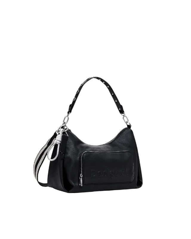 Desigual Bolsa Bandolera Anekke Shoulder Bag for Women Black Statement Bags, Shop Today Desigual Bolsa Bandolera Anekke Shoulder Bag for Women Black Statement Bags, Shop Today