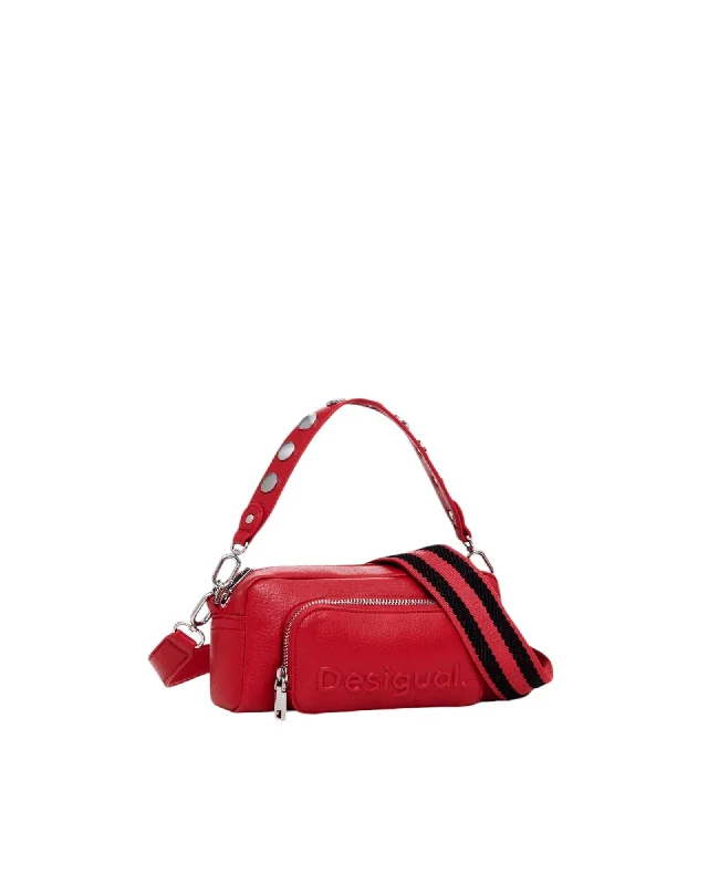 Desigual  Anekke Shoulder Bag Red Everyday Bags At Wallet-Friendly Prices