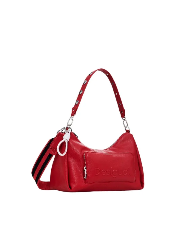Desigual  Anekke Red Shoulder Bag Timeless Handbags, Flash Sale