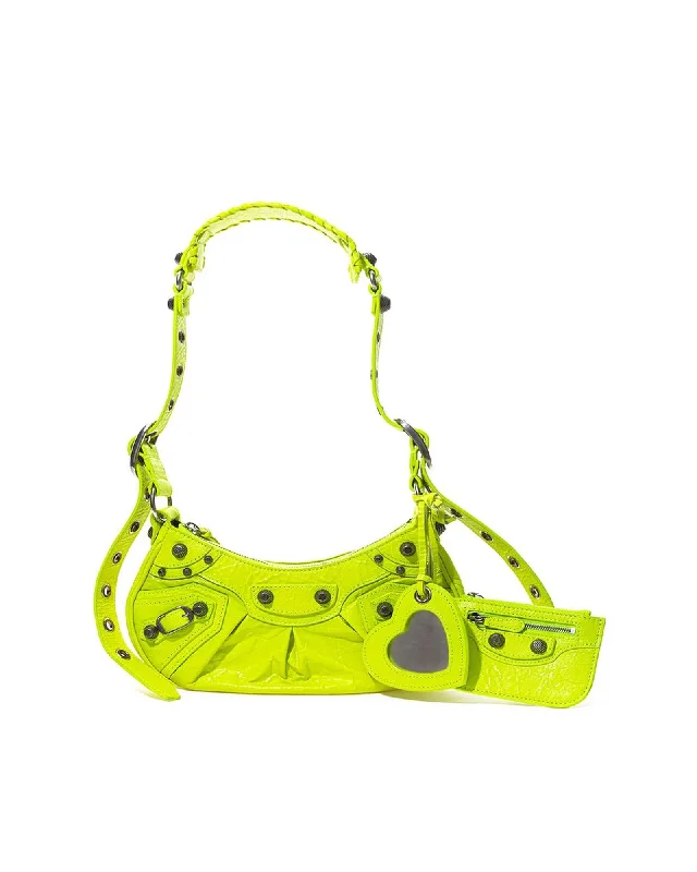 Balenciaga  City Shoulder Bag Green Leather Affordable Elegance, Grab Yours