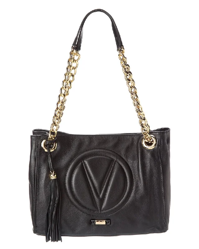 Valentino By Mario Valentino Luisa Signature Leather Shoulder Bag Stylish And Functional Bags Now At Reduced Rates Valentino By Mario Valentino Luisa Signature Leather Shoulder Bag Stylish And Functional Bags Now At Reduced Rates