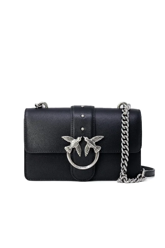 Pinko  Love Bag Mini Shoulder Bag Black Stylish Totes, Exclusive Savings