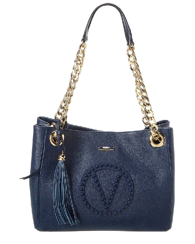 Valentino By Mario Valentino Luisa Rock Leather Shoulder Bag Trendy Purses With Limited-Time Offers Valentino By Mario Valentino Luisa Rock Leather Shoulder Bag Trendy Purses With Limited-Time Offers