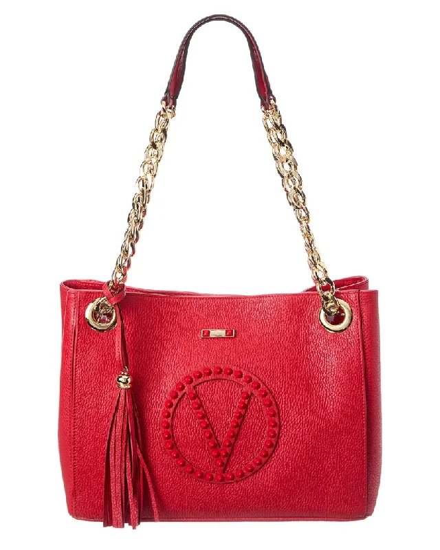 Valentino By Mario Valentino Luisa Rock Leather Shoulder Bag Affordable Elegance With High-Quality Bags Valentino By Mario Valentino Luisa Rock Leather Shoulder Bag Affordable Elegance With High-Quality Bags