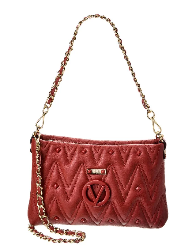 Valentino By Mario Valentino Vanille Diamond Leather Shoulder Bag Fashionable Handbags At Must-Have Prices Valentino By Mario Valentino Vanille Diamond Leather Shoulder Bag Fashionable Handbags At Must-Have Prices