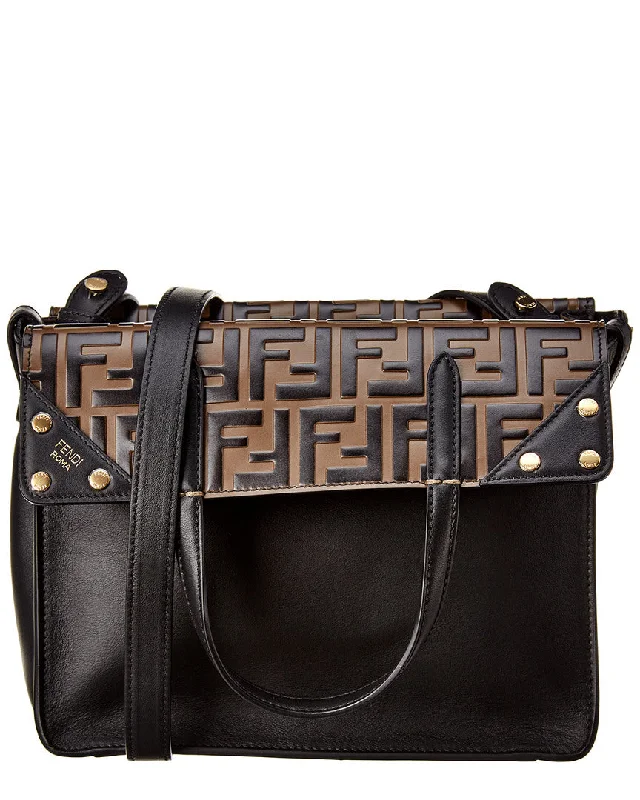 Fendi Flip Small Leather Shoulder Bag Upgrade Your Look With Our Bag Sale
