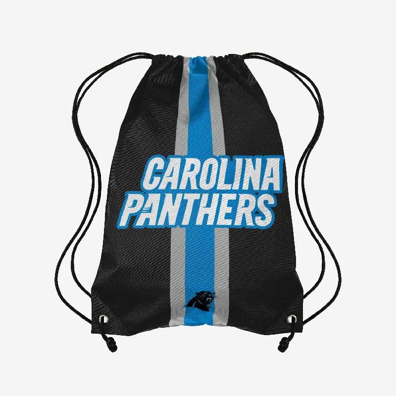 Carolina Panthers Team Stripe Wordmark Drawstring Backpack The Best Handbag Offers Are Here Carolina Panthers Team Stripe Wordmark Drawstring Backpack The Best Handbag Offers Are Here