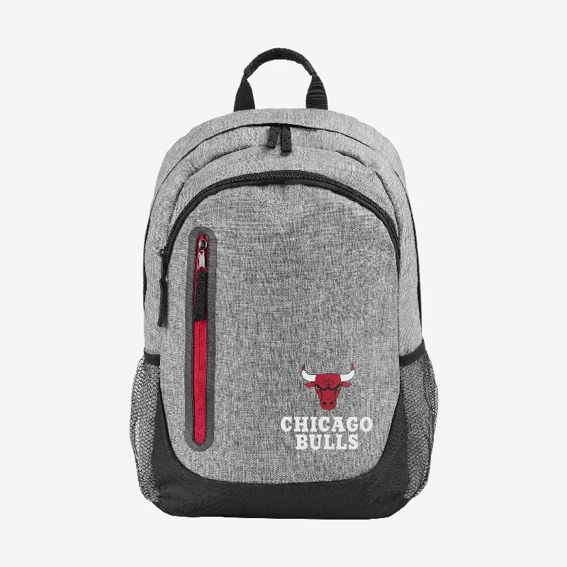 Chicago Bulls Heather Grey Bold Color Backpack Luxury Totes At The Lowest Prices Of The Season Chicago Bulls Heather Grey Bold Color Backpack Luxury Totes At The Lowest Prices Of The Season