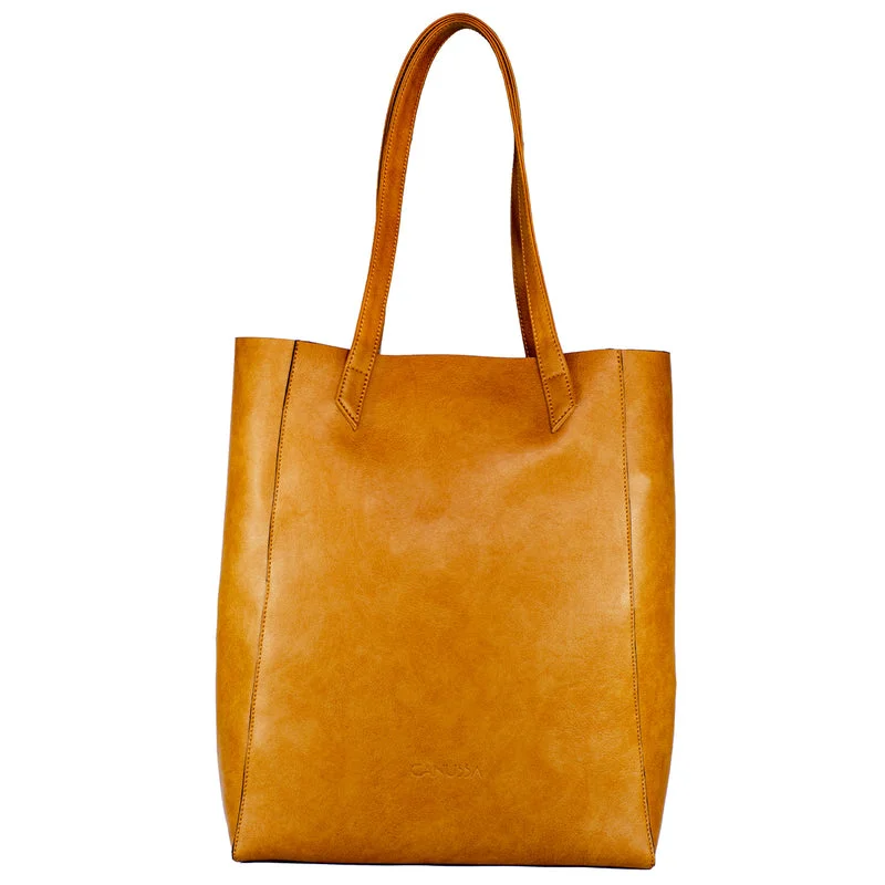 Classic Tote in Camel from Canussa Stylish And Durable Handbags At Great Value
