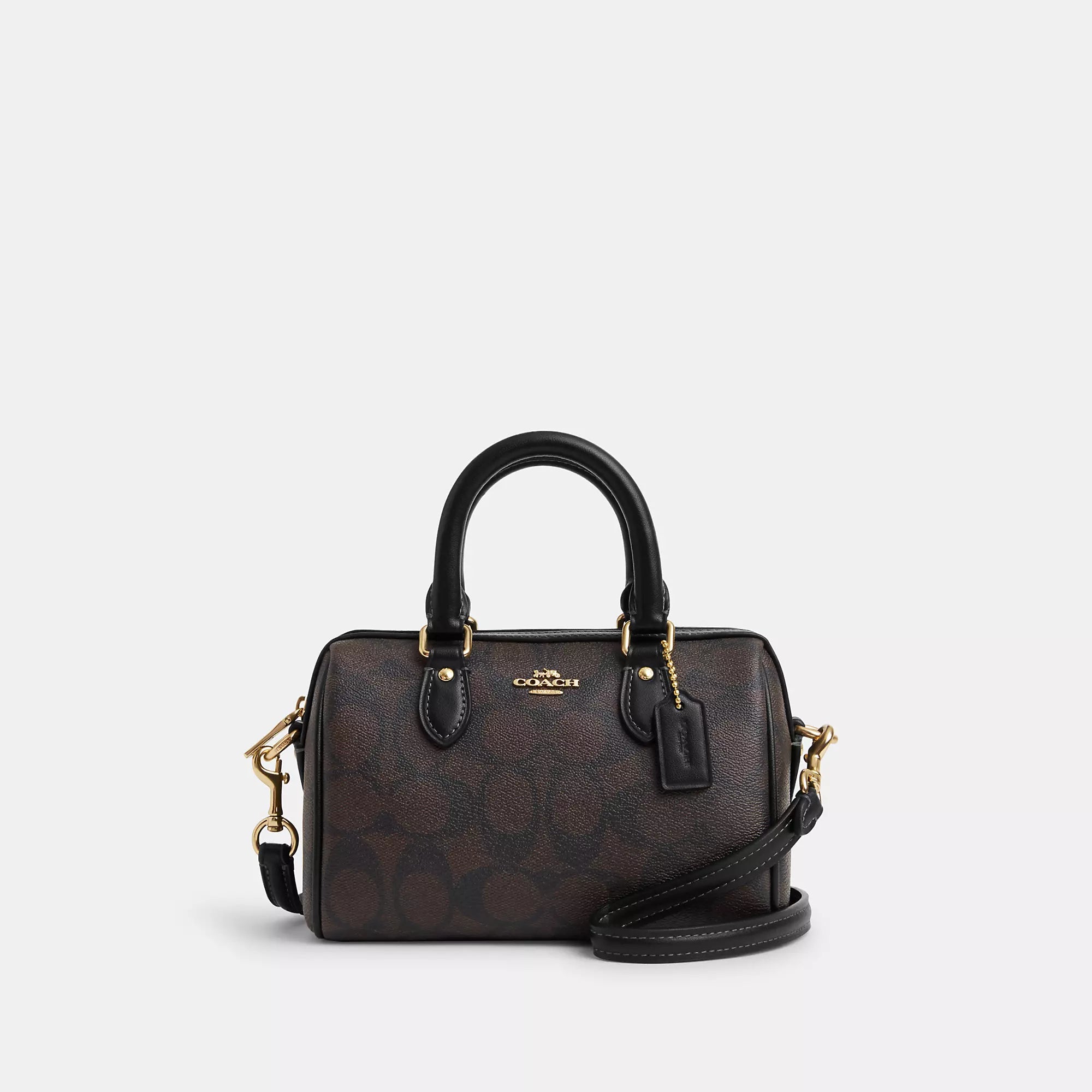 Coach Outlet Mini Rowan Crossbody In Signature Canvas Fashionable Crossbody Bags At Special Offers Coach Outlet Mini Rowan Crossbody In Signature Canvas Fashionable Crossbody Bags At Special Offers