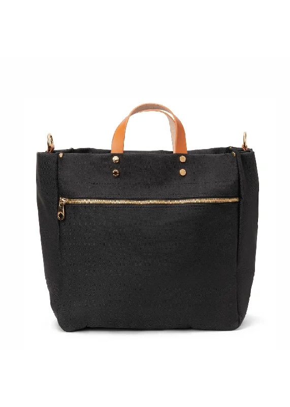 CODIE NYLON TOTE - BLACK