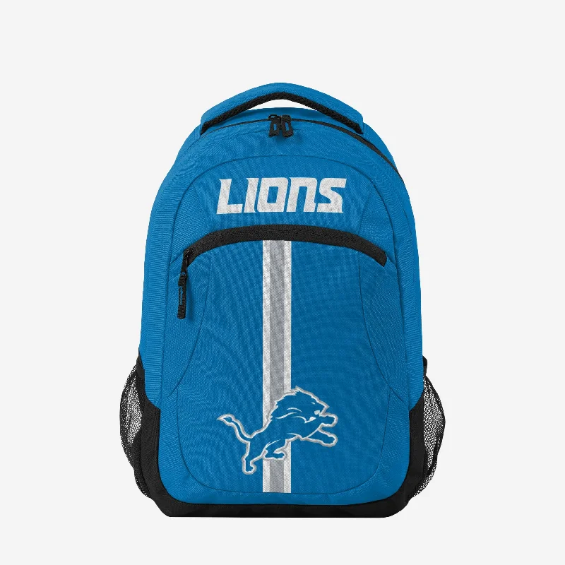 Detroit Lions Blue Alternate Color Action Backpack