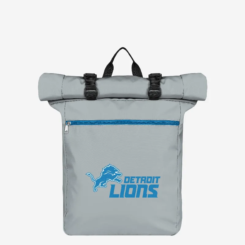 Detroit Lions Rollup Backpack Luxury Bags, Budget Prices