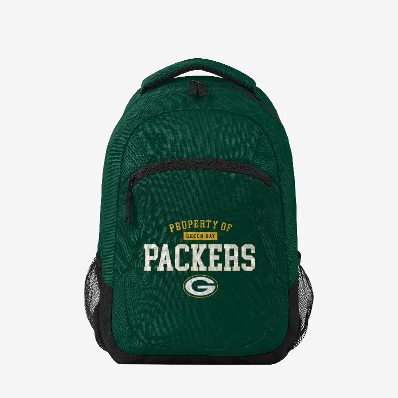Green Bay Packers Property Of Action Backpack Luxury Totes, Affordable Prices
