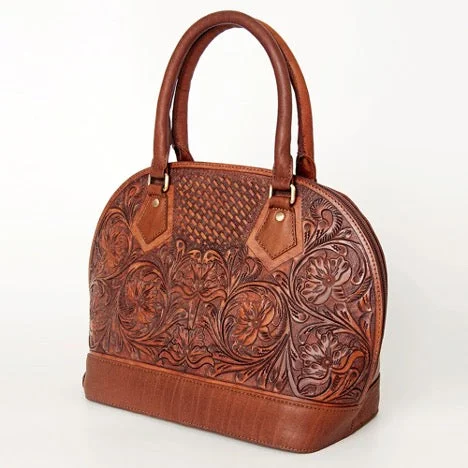 American Darling Full Leather Tooled Tote Bag