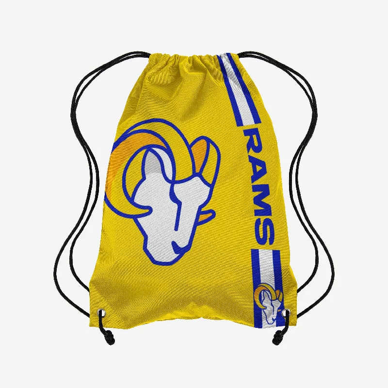 Los Angeles Rams Yellow Alternate Color Big Logo Drawstring Backpack