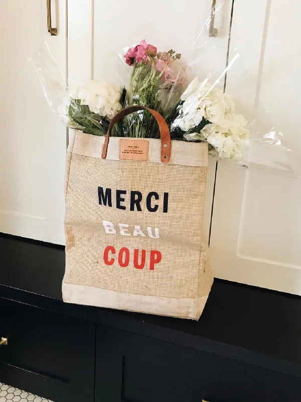 Merci Market Tote Flash Sale On Handbags