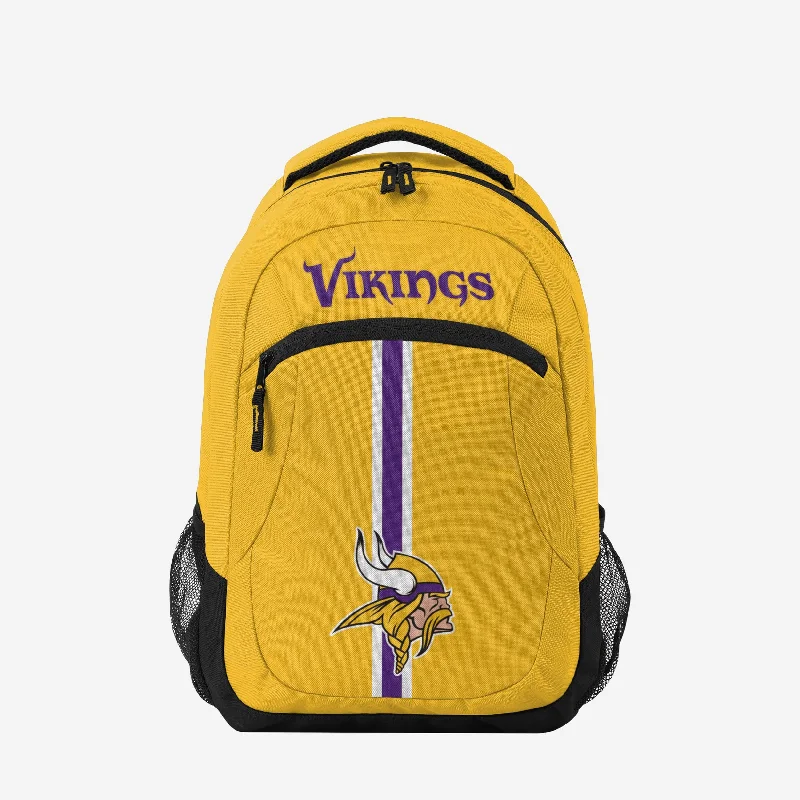 Minnesota Vikings Yellow Alternate Color Action Backpack Designer Bags At Exclusive Clearance Prices Minnesota Vikings Yellow Alternate Color Action Backpack Designer Bags At Exclusive Clearance Prices