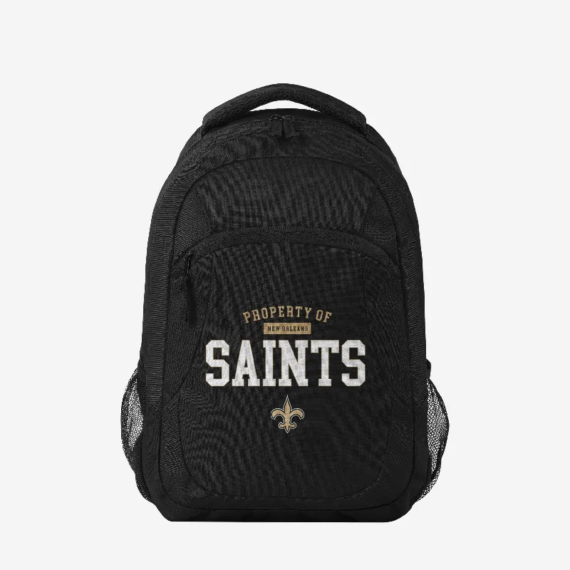 New Orleans Saints Property Of Action Backpack Upgrade Your Look With Our Bag Sale