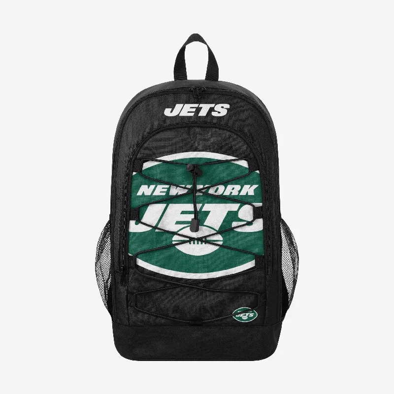New York Jets Big Logo Bungee Backpack Grab Stylish Bags Before They Sell Out