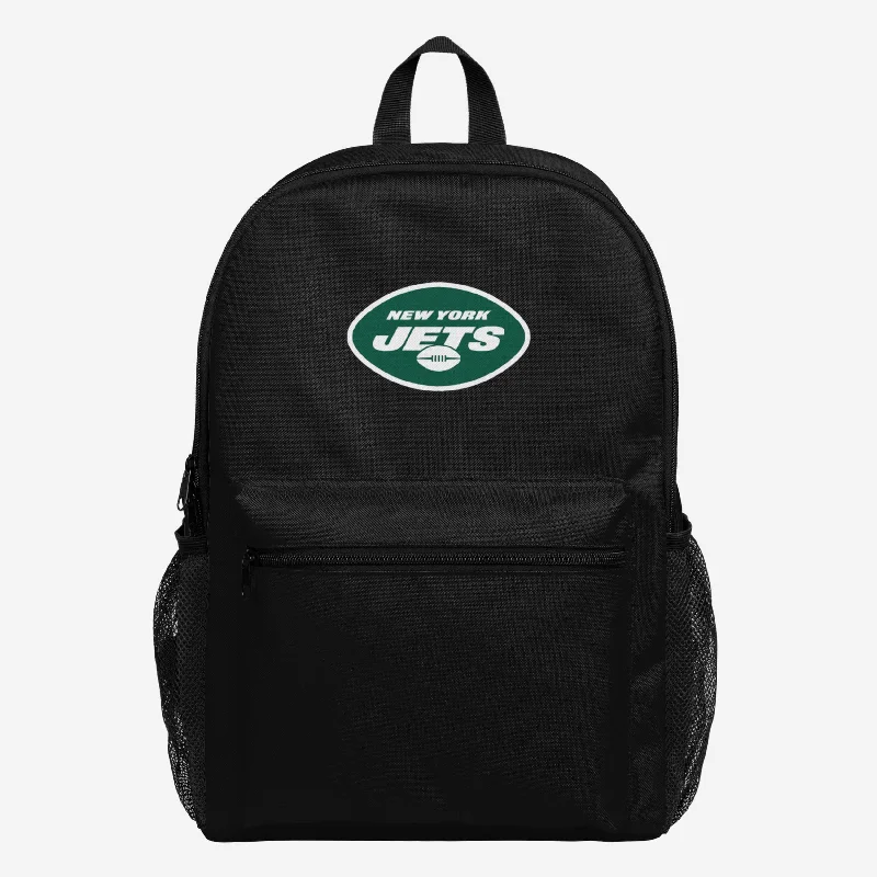 New York Jets Legendary Logo Backpack Chic Shoulder Bags At Promotional Rates