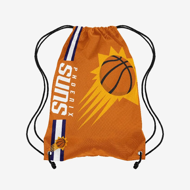 Phoenix Suns Big Logo Drawstring Backpack Classic Totes, Exclusive Deals