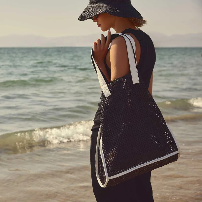 Raffia Tote - Black Sea Handbag Deals You'll Love