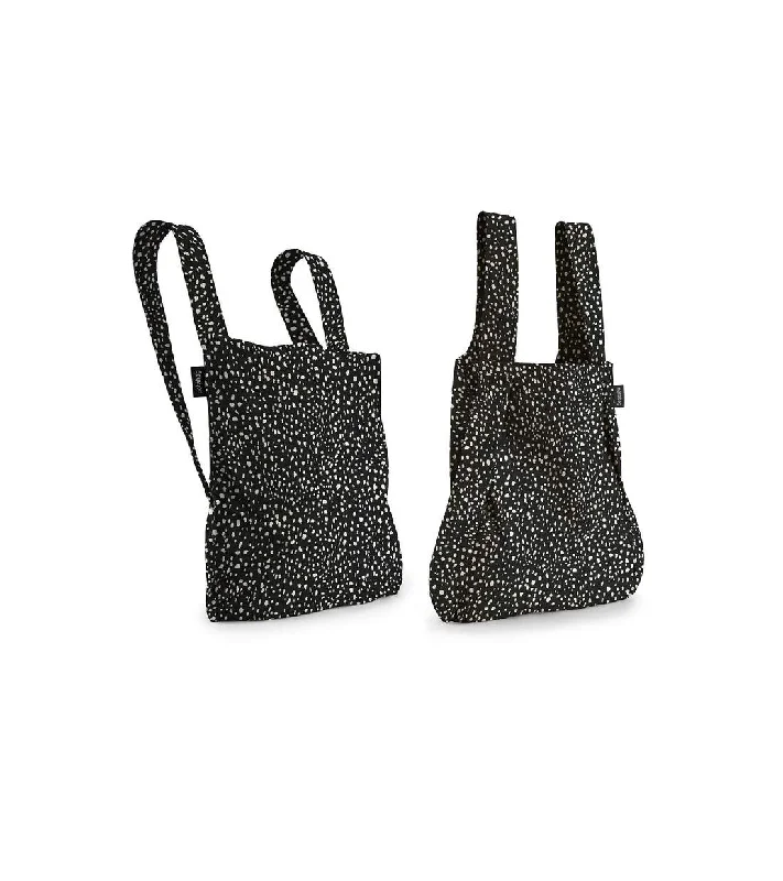 Reusable Tote in Black Sprinkle from Notabag Must-Have Bags At Irresistible Discounts Reusable Tote in Black Sprinkle from Notabag Must-Have Bags At Irresistible Discounts