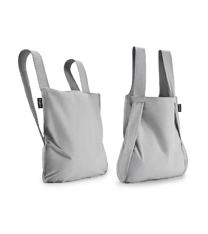 Reusable Tote in Grey from Notabag Your Perfect Bag At The Perfect Price