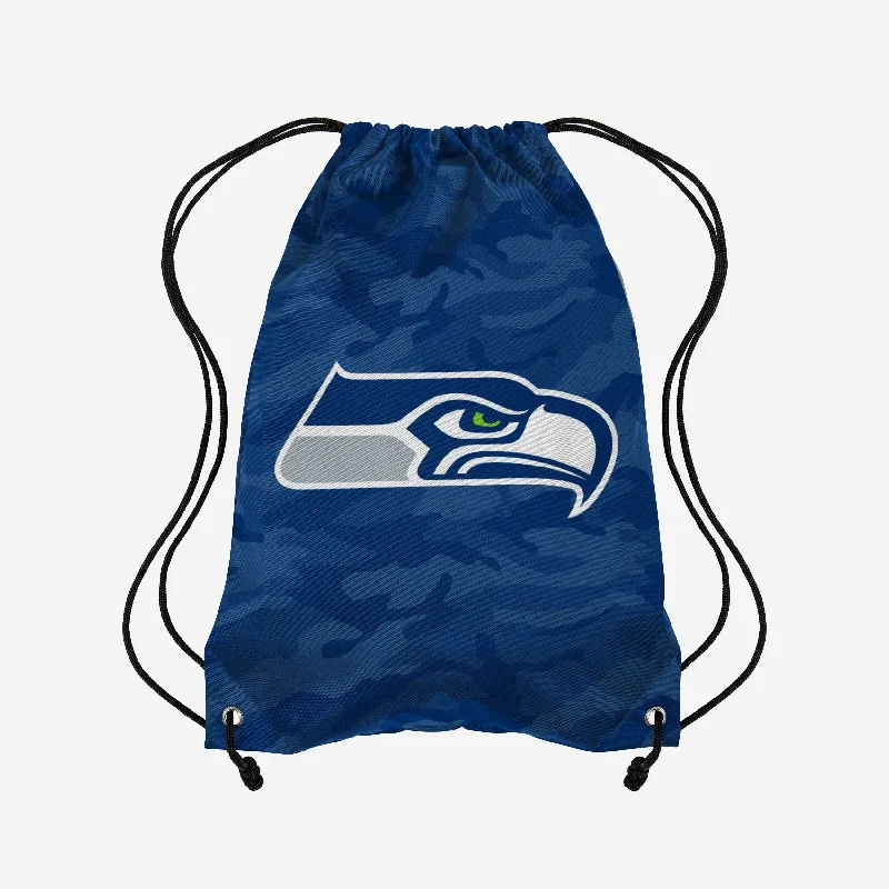 Seattle Seahawks Big Logo Camo Drawstring Backpack Exclusive Discounts On Stylish Handbags Seattle Seahawks Big Logo Camo Drawstring Backpack Exclusive Discounts On Stylish Handbags
