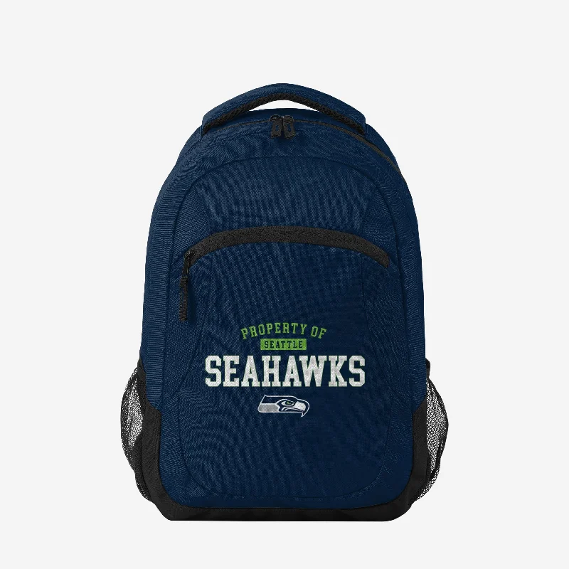 Seattle Seahawks Property Of Action Backpack Designer Bags, Low Prices