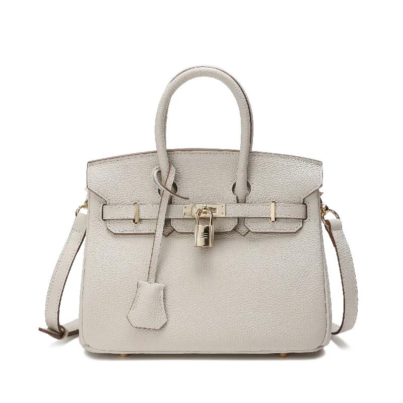 Tiffany & Fred Top-Grain Leather Shoulder Bag