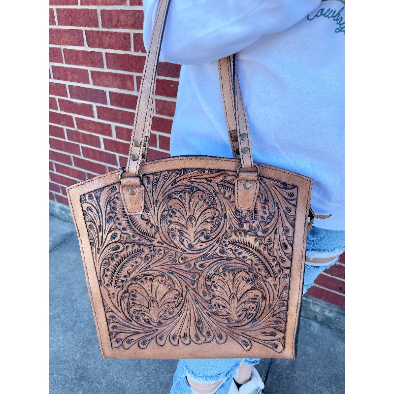 American Darling Tooled Large Tote