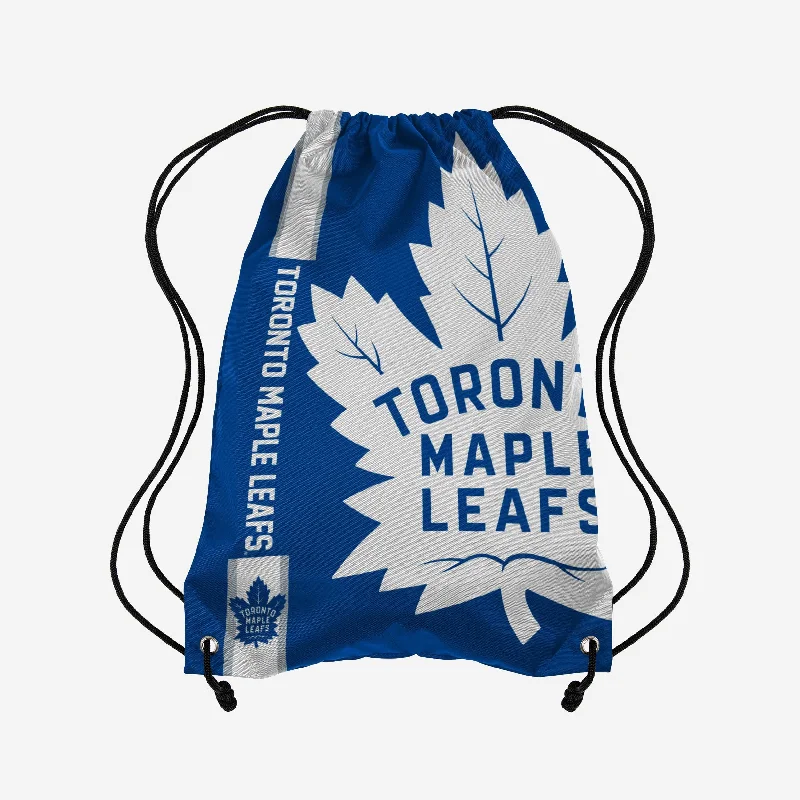 Toronto Maple Leafs Big Logo Drawstring Backpack Shop Stylish Bags At Unbeatable Prices Toronto Maple Leafs Big Logo Drawstring Backpack Shop Stylish Bags At Unbeatable Prices