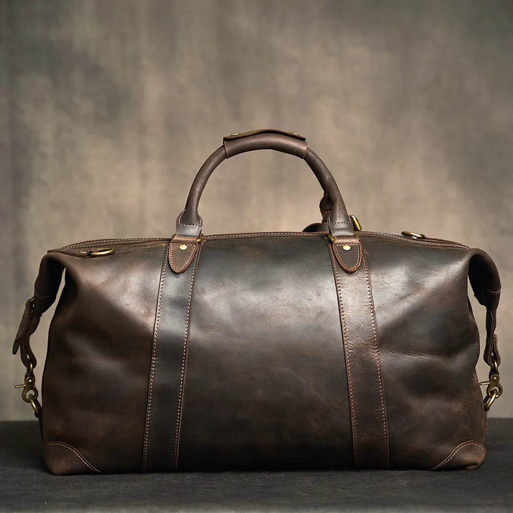 Travelling Handbags For Men Male Genuine Leather Duffle Bag Weekender Hand Bag For Man Anti Theft Men's Shoulder Bag For Travel Grab Stylish Bags Before They're Gone Travelling Handbags For Men Male Genuine Leather Duffle Bag Weekender Hand Bag For Man Anti Theft Men's Shoulder Bag For Travel Grab Stylish Bags Before They're Gone
