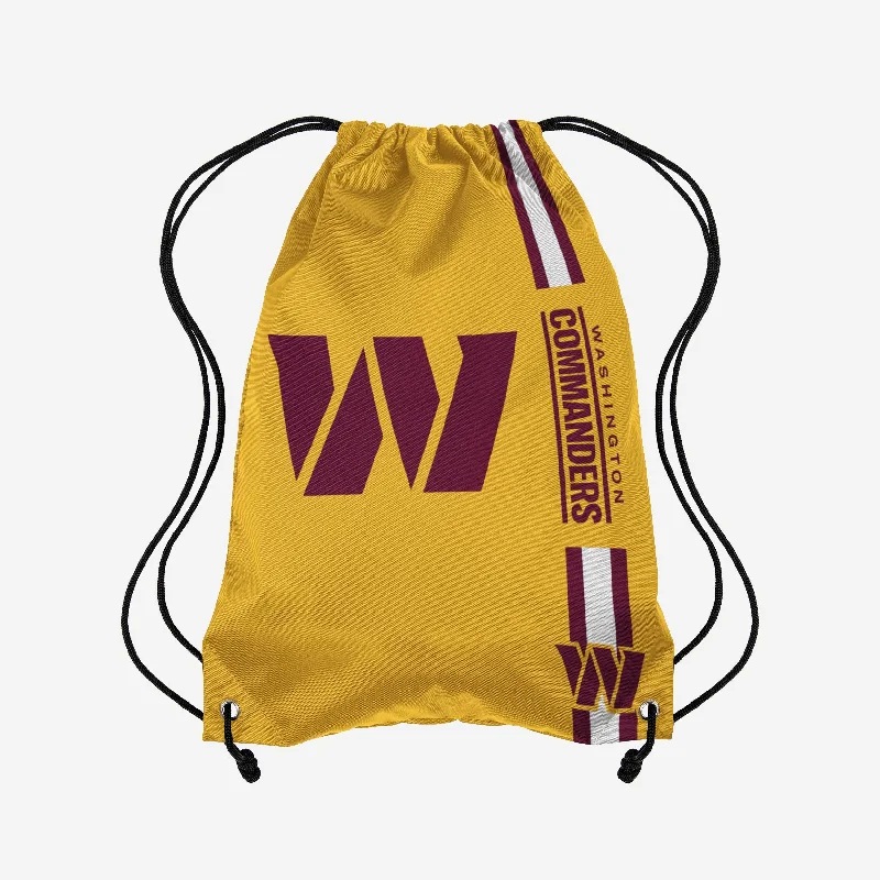 Washington Commanders Yellow Alternate Color Big Logo Drawstring Backpack Don't Miss Out – Shop Fashionable Bags At Special Rates Washington Commanders Yellow Alternate Color Big Logo Drawstring Backpack Don't Miss Out – Shop Fashionable Bags At Special Rates
