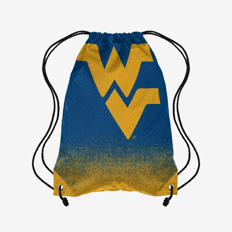 West Virginia Mountaineers Gradient Drawstring Backpack