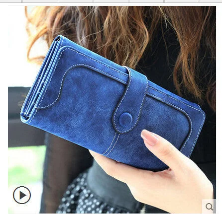 Arrive Fashion Retro Matte Stitching Wallet Women Brand Long Purse Clutch Women Casual Hasp Dollar Price Wallet Handbag Timeless Handbags, Flash Sale Arrive Fashion Retro Matte Stitching Wallet Women Brand Long Purse Clutch Women Casual Hasp Dollar Price Wallet Handbag Timeless Handbags, Flash Sale
