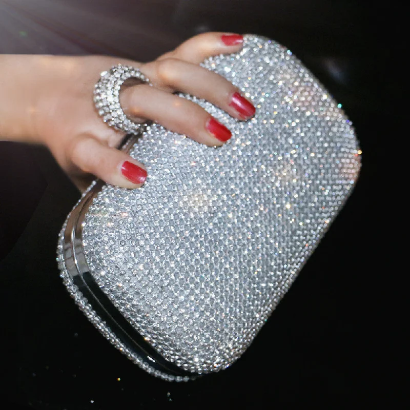 diamond-studded evening bag evening bag with a diamond bag women's rhinestone banquet handbag day clutch female 3 Color Handbag Deals For Every Occasion diamond-studded evening bag evening bag with a diamond bag women's rhinestone banquet handbag day clutch female 3 Color Handbag Deals For Every Occasion