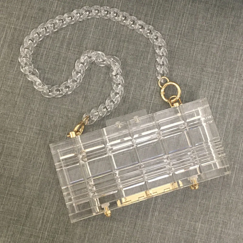 See Through /Clear Clutch Purse Must-Have Bags At Irresistible Discounts