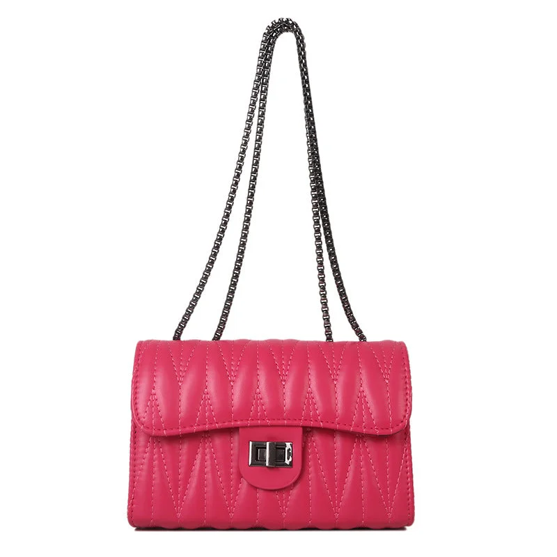Leather Chained Clutch Purse Flash Sale On Elegant Bags – Limited Stock Available