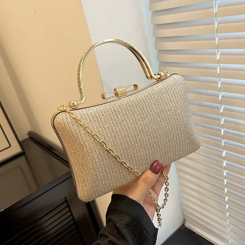 Chic Glitter Sequins Diamond Clutch Handbag Women Metal Top Handle PU Leather Square Rhinestone Messenger Purse Chain Bag Box Timeless Handbags At Reduced Prices Chic Glitter Sequins Diamond Clutch Handbag Women Metal Top Handle PU Leather Square Rhinestone Messenger Purse Chain Bag Box Timeless Handbags At Reduced Prices